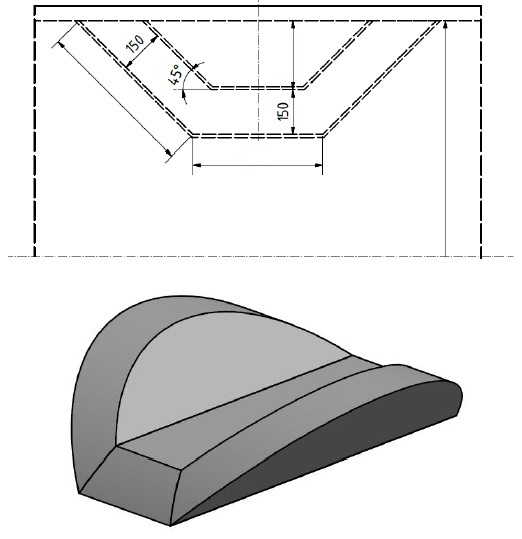 Maßgefertigtes Mesh Pad