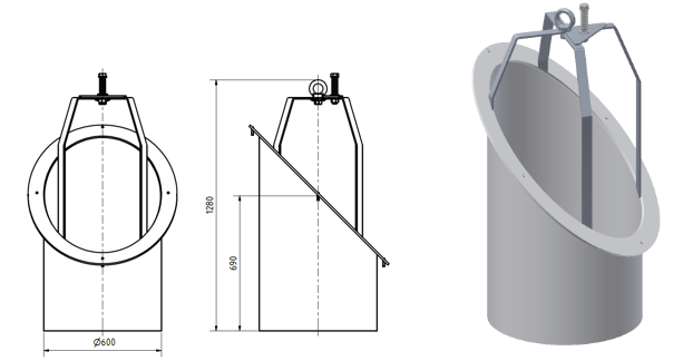 Optimized screen basket filter
